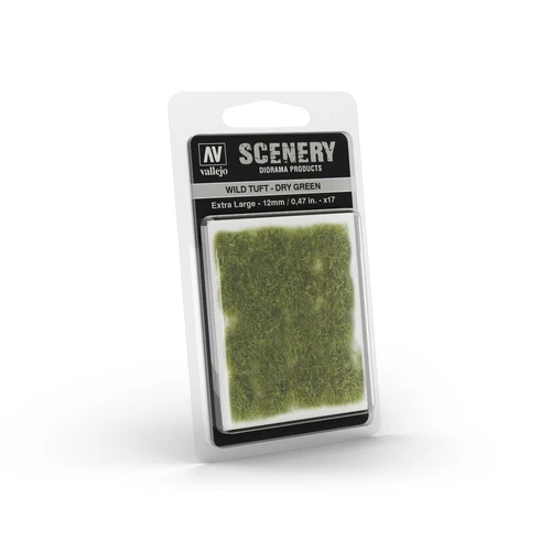 Vallejo Scenery - Wild Tuft - Extra Large - Dry Green