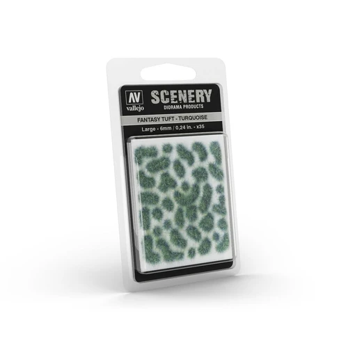 Vallejo Scenery - Fantasy Tuft - Large - Turquoise