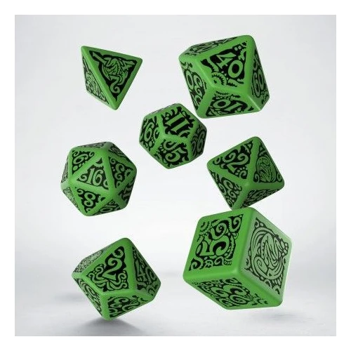 Q Workshop Call of Cthulhu The Outer Gods Nyarlathotep Dice Set 7