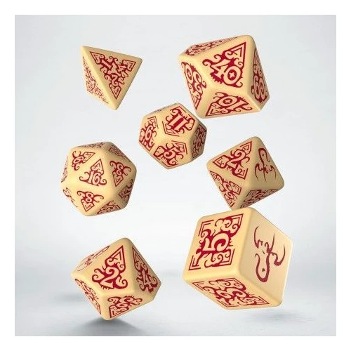 Q Workshop Call of Cthulhu Masks of Nyarlathotep Dice Set 7