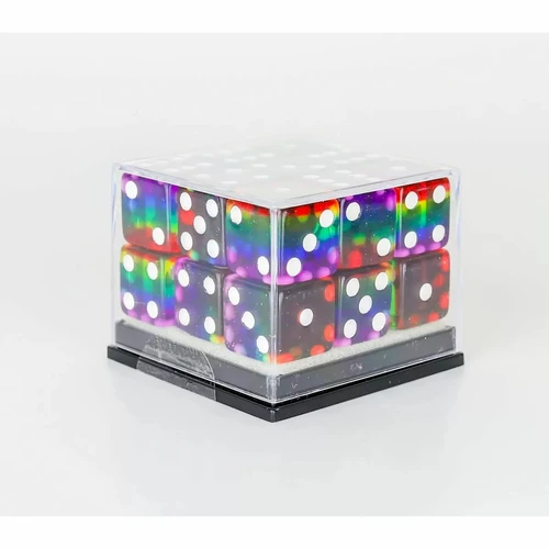 Sirius Dice - Rainbow D6 Dice Set 12mm