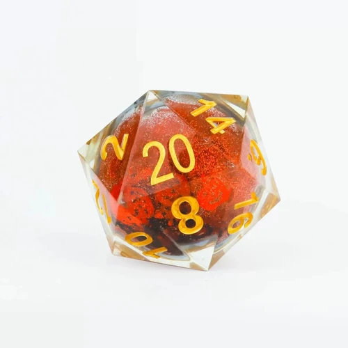 Sirius Dice - Halloween Snowglobe Large D20