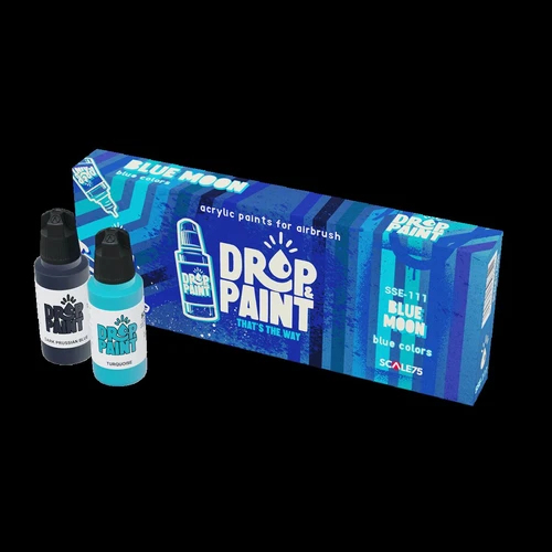 Scale 75 - Drop and Paints - Blue Moon Paint Set