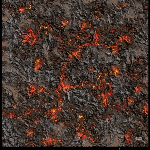 Star Wars Legion Sullust Gamemat