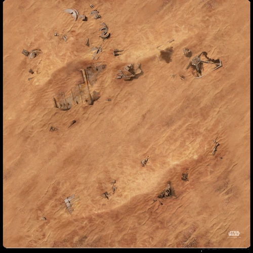 Star Wars Legion Jakku Gamemat