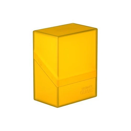 Ultimate Guard Boulder Deck Case 60+ Standard Size Amber