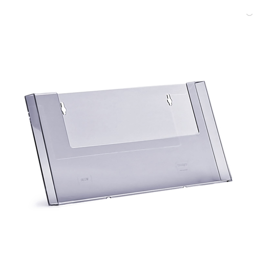A4 Wall Mounted Landscape Pocket Brochure Holder 1 Pocket