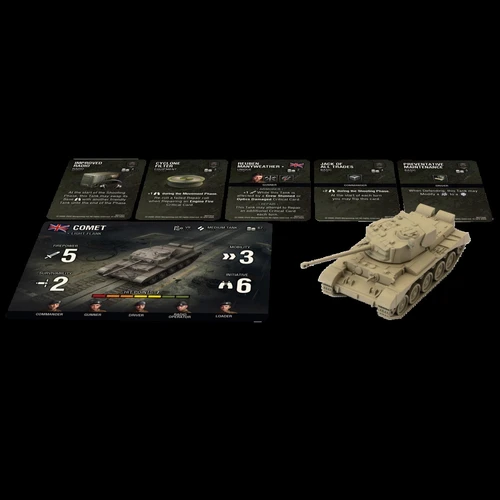 World of Tanks Miniatures Game Wave 4 British Comet
