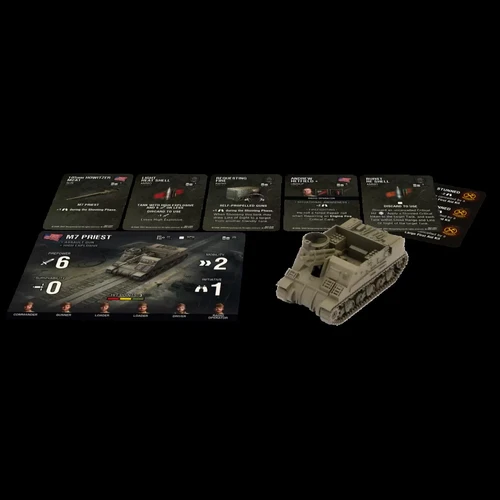 World of Tanks Miniatures Game Wave 8 American M7 Priest