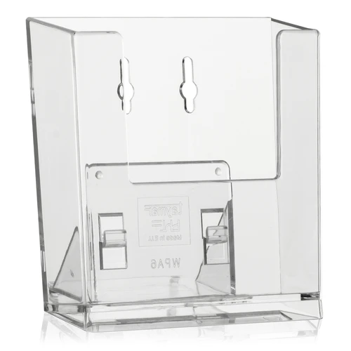 A6 Brochure Holder Portrait 1 Pocket – AB1 Bracket Included