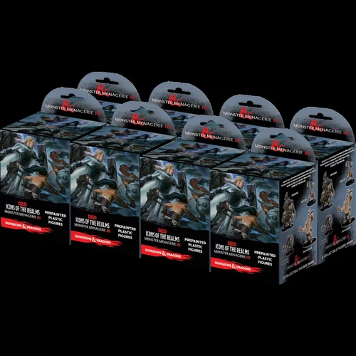 D&D Icons of the Realms Monster Menagerie 3 Booster BRICK (SET 8)