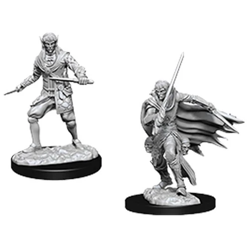 Pathfinder Deep Cuts Unpainted Miniatures Male Elf Rogue