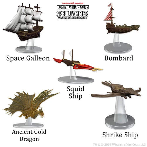 D&D Icons of the Realms Ship Scale Welcome to Wildspace