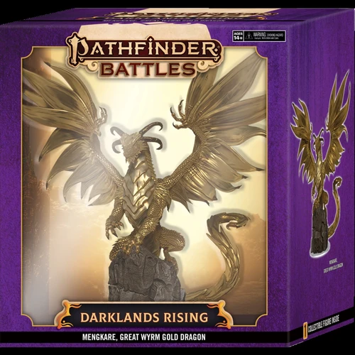 Pathfinder Battles Darklands Rising Premium Set Mengkare Great Wyrm