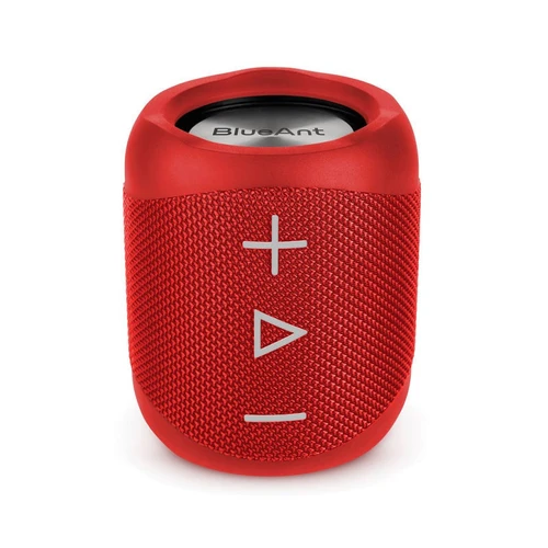 BlueAnt X1 Portable Bluetooth Speaker - Red