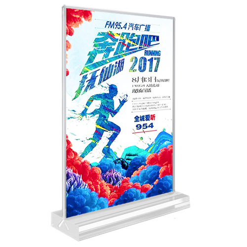 A5 Clear Acrylic Display Sign Holder