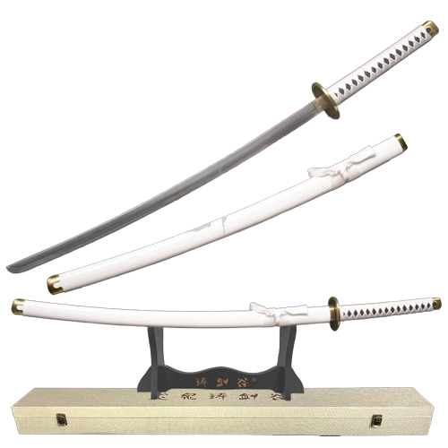 One Piece Roronoa Zoro Wado Ichimonji Stainless Steel Sword