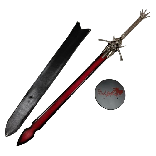 Devil May Cry Dante's Rebellion Great Sword V2.0 with Wall Plaque