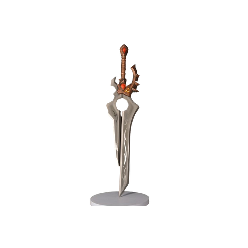 World of Warcraft - Varian Wrynn Shalla'tor & Ellemayne Sword Stainless Steel with Wall-Mount