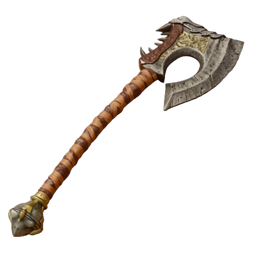 World of Warcraft Grommash "Grom" Hellscream Gorehowl Axe