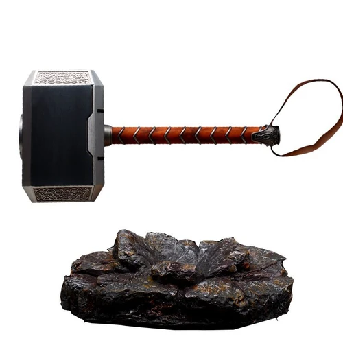 Marvel's Avengers Thor Mjolnir with Stand