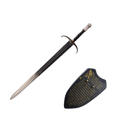 Game of Thrones - Jon Snow's Long Claw Sword with Wall Plaque