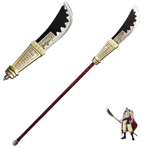 One Piece: Whitebeard's Murakumogiri (Cloud Cutter) Polearm Replica – 198cm Metal Edition