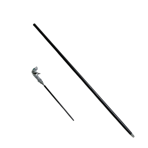 Harry Potter Lucius Malfoy's Wand Walking Stick with Stand