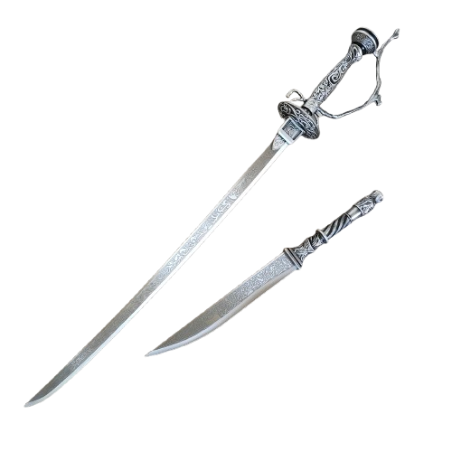 Bloodborne Rakuyo Dual Blade/Sword with Stand