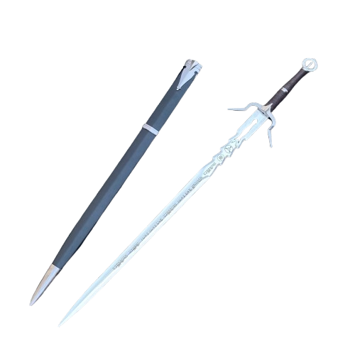 The Witcher Ciri's Sword Zireal Stainless Steel with Belt & Sheath