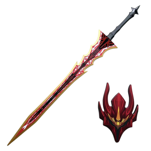 Solo Leveling: Igris (Ygritte) Stainless Steel Sword Replica with Display Plaque