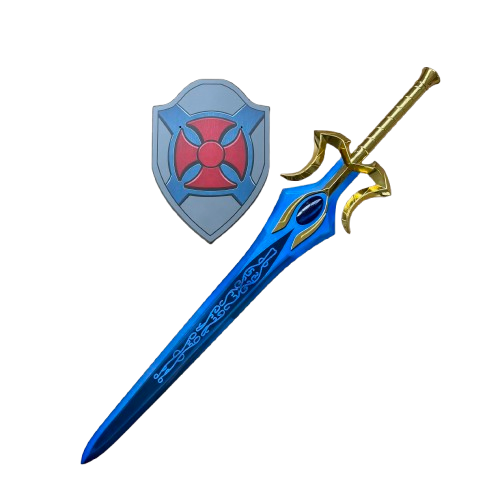 He-Man Sword of Protection Stainless Steel Replica with Wall Plaque
