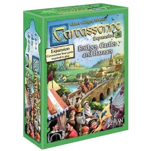 Carcassonne #8 Bridges Castles Bazaar